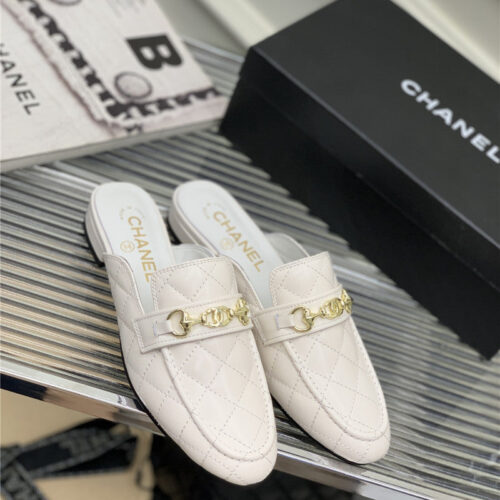 High Quality Luxury Chanel Diamond Chain Sandals And Slippers – Style 23174 product detail