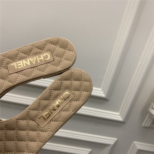 High Quality Luxury Chanel All Match Sandals Slippers product detail