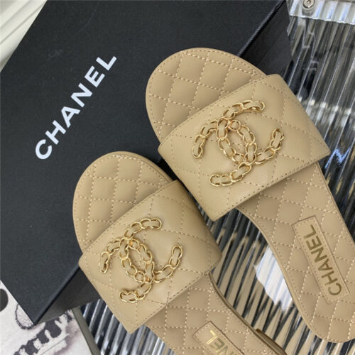 High Quality Luxury Chanel All Match Sandals Slippers product detail