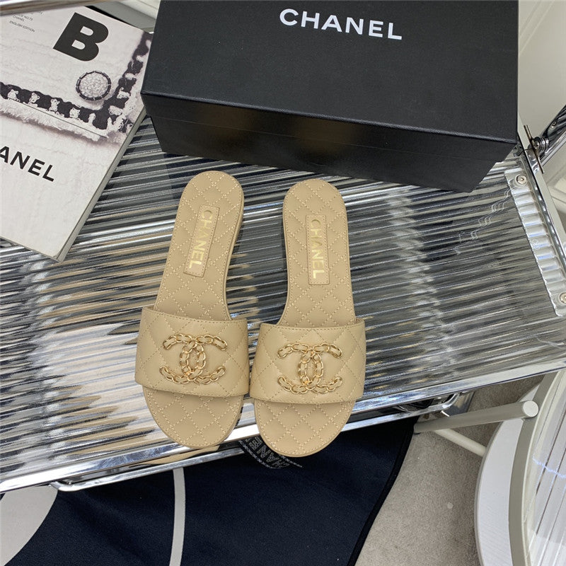 High Quality Luxury Chanel All Match Sandals Slippers product detail