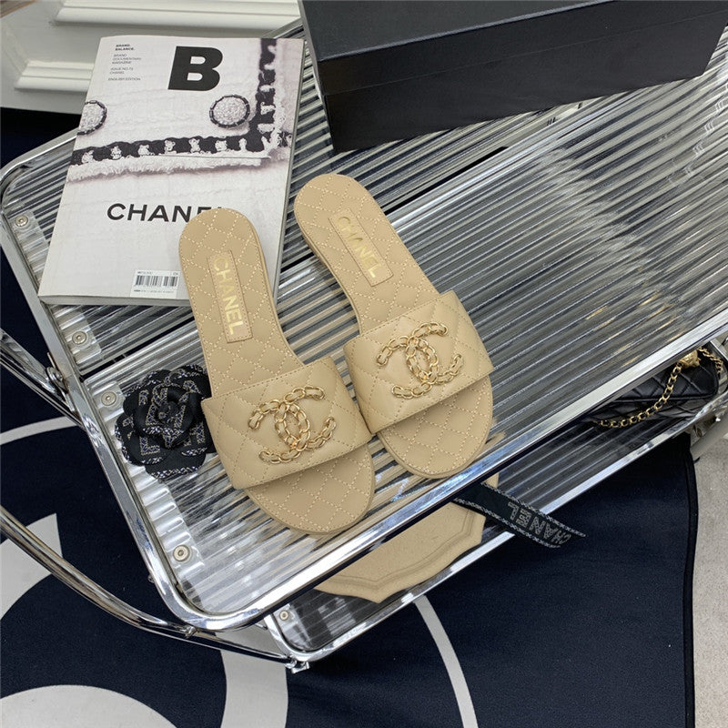 High Quality Luxury Chanel All Match Sandals Slippers product detail