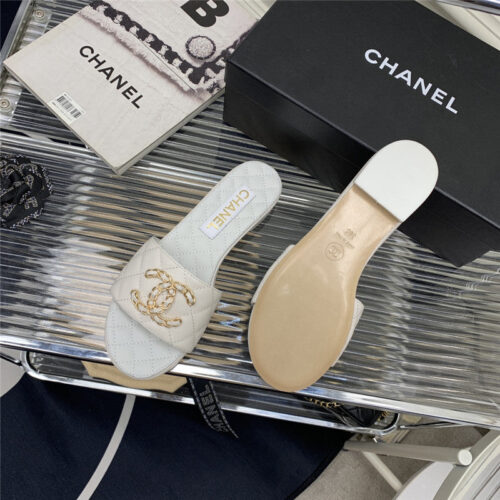 High Quality Luxury Chanel All Match Sandals Slippers – Style 37350 alternate view