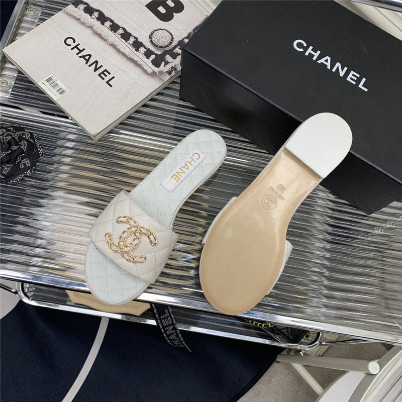 High Quality Luxury Chanel All Match Sandals Slippers – Style 37350 product detail