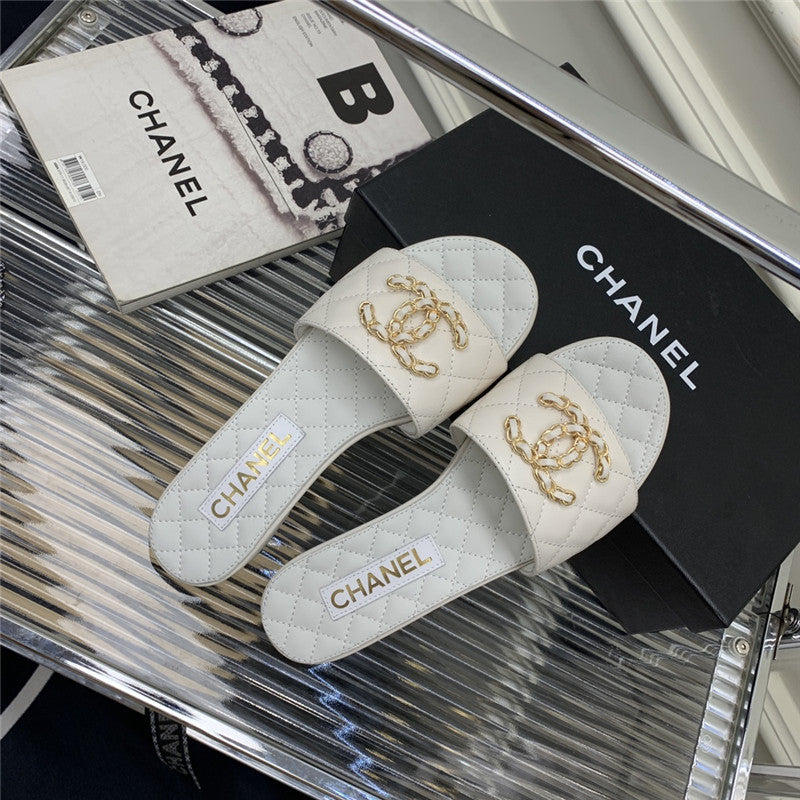 High Quality Luxury Chanel All Match Sandals Slippers – Style 37350