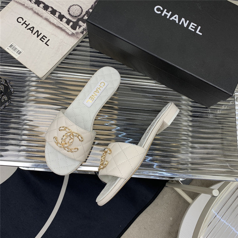 High Quality Luxury Chanel All Match Sandals Slippers – Style 37350 product detail