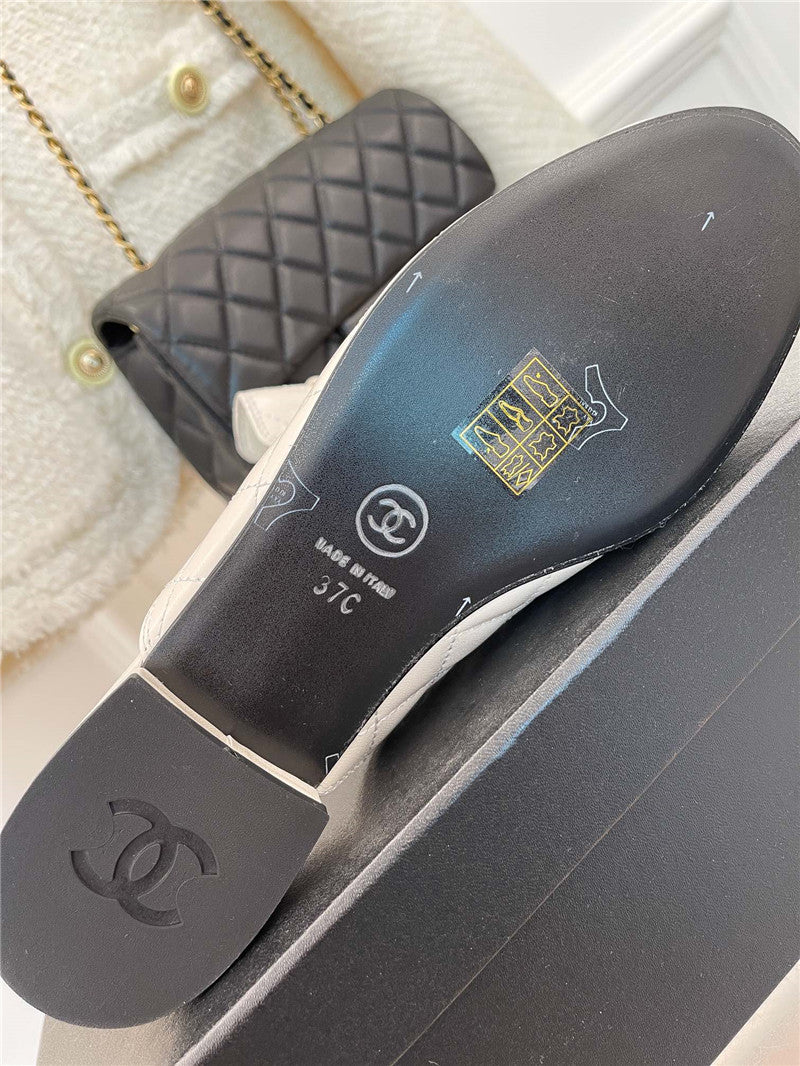 High Quality Luxury Chanel Rhombic Horsebit Loafer Slippers – Style 05414 product detail