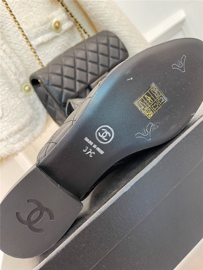 High Quality Luxury Chanel Rhombic Horsebit Loafer Slippers product detail