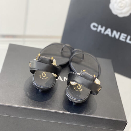 High Quality Luxury Chanel Pearl Sandals – Style 80774 product detail