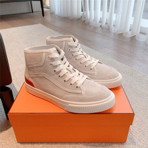 High Quality Luxury Hermes British Retro Casual Shoes – Style 23683