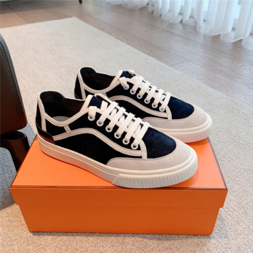 High Quality Luxury Hermes British Retro Casual Shoes