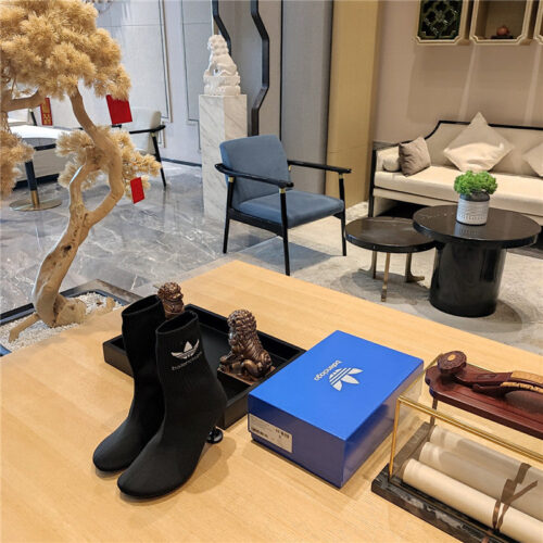 High Quality Luxury Balenciaga Silk Stretch Booties product detail
