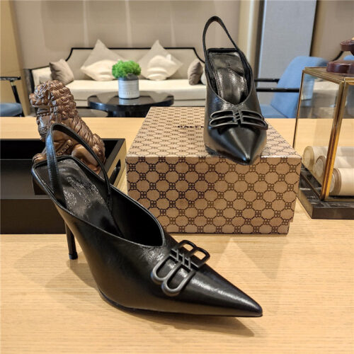 High Quality Luxury Balenciaga Metal Buckle Spring Summer Slippers – Style 70499 product detail