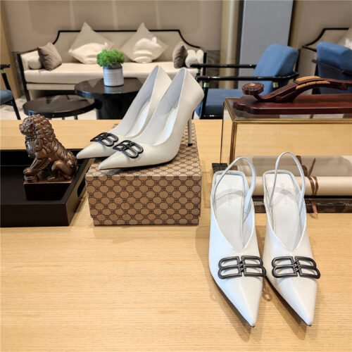 High Quality Luxury Balenciaga Metal Buckle Spring Summer Slippers product detail