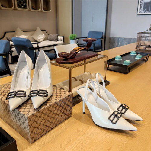 High Quality Luxury Balenciaga Metal Buckle Spring Summer Slippers product detail