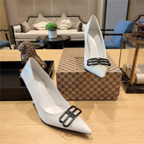 High Quality Luxury Balenciaga Metal Buckle Spring Summer Slippers alternate view
