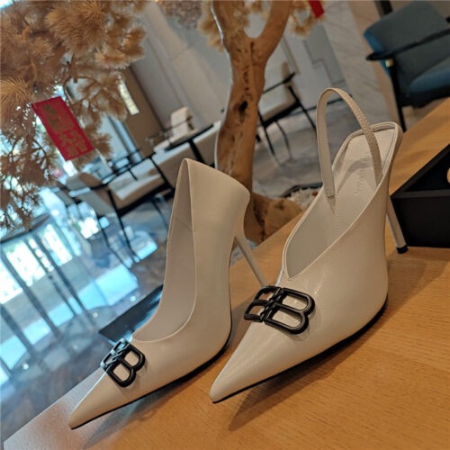 High Quality Luxury Balenciaga Metal Buckle Spring Summer Slippers product detail