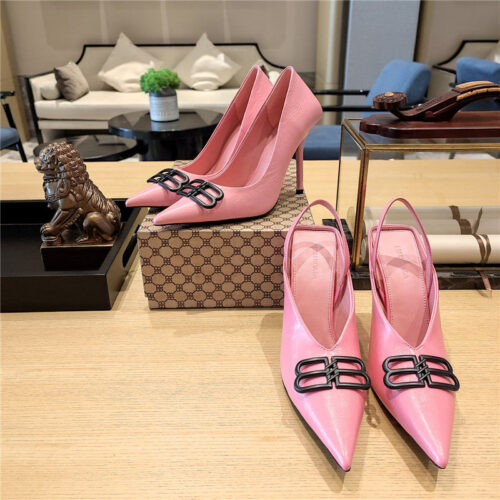 High Quality Luxury Balenciaga Metal Buckle Spring Summer Slippers – Style 06659 product detail