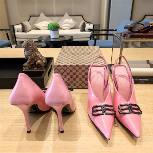 High Quality Luxury Balenciaga Metal Buckle Spring Summer Slippers – Style 06659 product detail