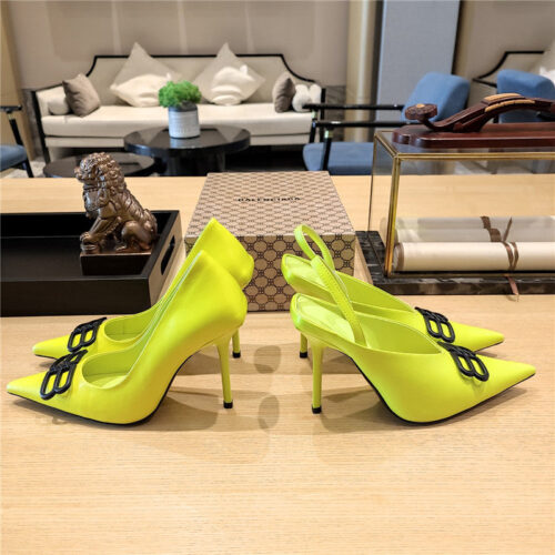 High Quality Luxury Balenciaga Metal Buckle Spring Summer Slippers – Style 41123 product detail