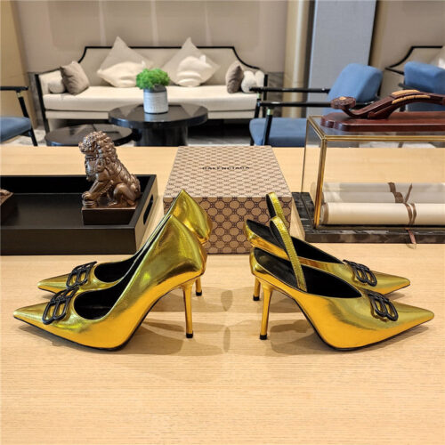 High Quality Luxury Balenciaga Metal Buckle Spring Summer Slippers – Style 75587 product detail