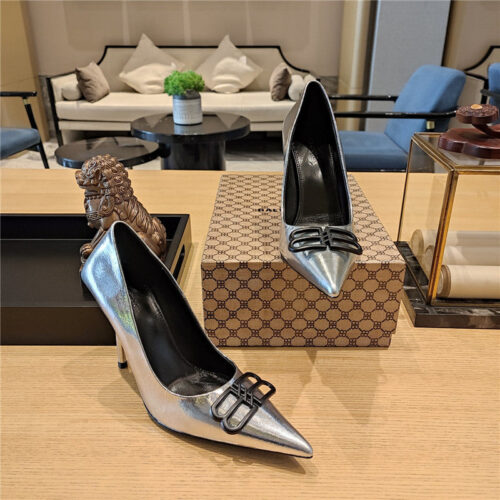 High Quality Luxury Balenciaga Metal Buckle Spring Summer Slippers – Style 77283 product detail