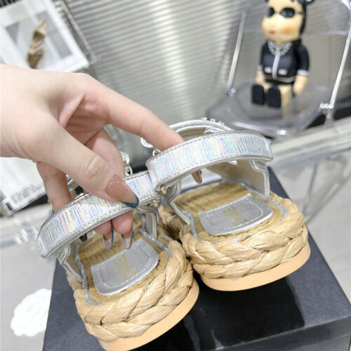 High Quality Luxury Chanel Classic Beach Velcro Sandals – Style 79462 product detail