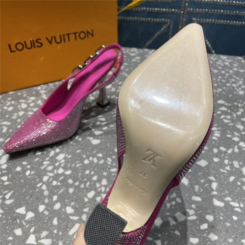 High Quality Luxury Louis Vuitton Temperament Womens Shoes – Style 07011 product detail