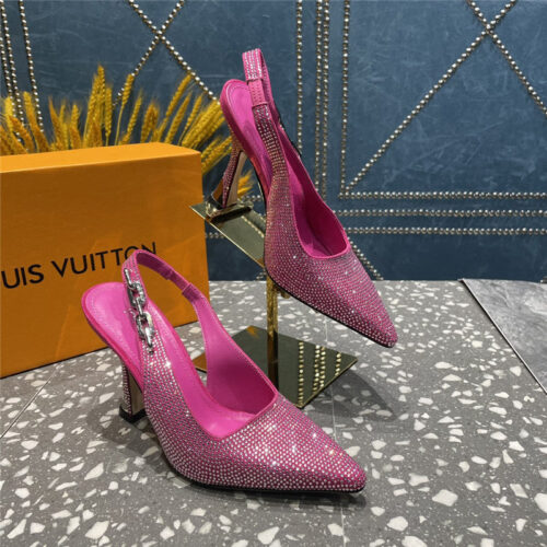 High Quality Luxury Louis Vuitton Temperament Womens Shoes – Style 07011 product detail