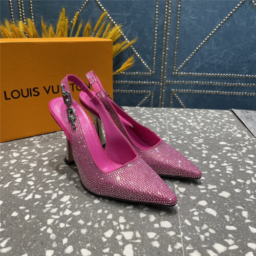 High Quality Luxury Louis Vuitton Temperament Womens Shoes – Style 07011