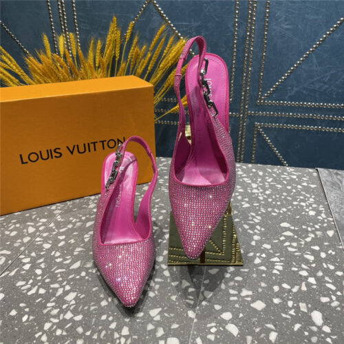 High Quality Luxury Louis Vuitton Temperament Womens Shoes – Style 07011 alternate view