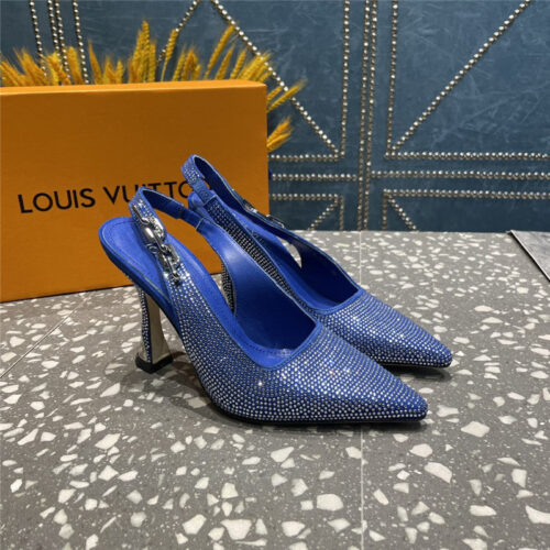 High Quality Luxury Louis Vuitton Temperament Womens Shoes – Style 47107