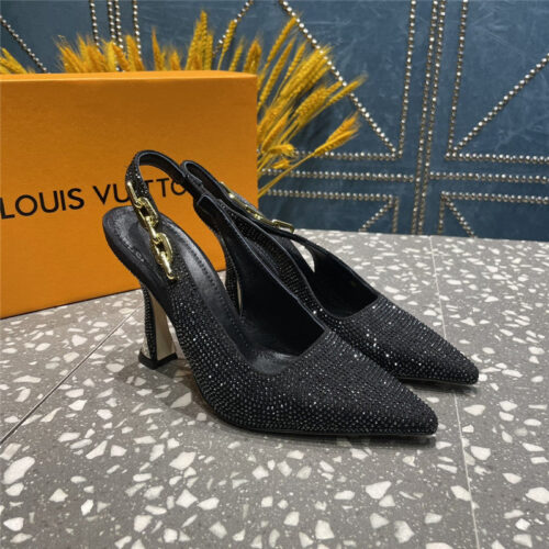 High Quality Luxury Louis Vuitton Temperament Womens Shoes – Style 87203