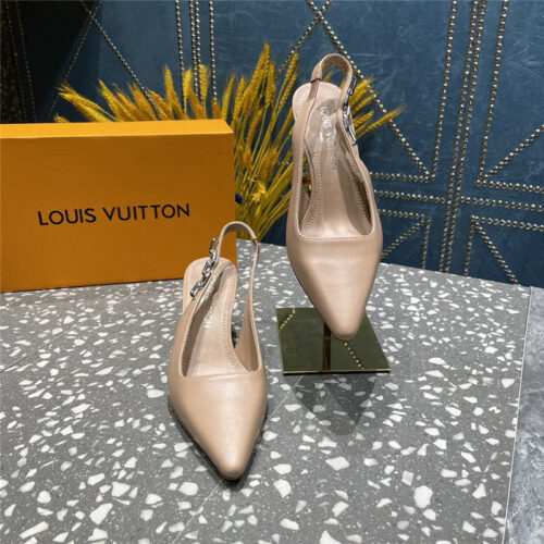 High Quality Luxury Louis Vuitton Temperament Womens Shoes – Style 03011 alternate view