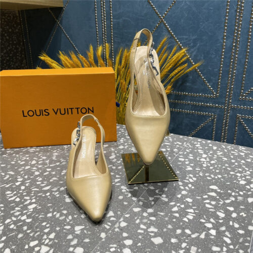 High Quality Luxury Louis Vuitton Temperament Womens Shoes – Style 38019 alternate view