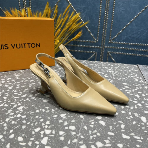 High Quality Luxury Louis Vuitton Temperament Womens Shoes – Style 38019