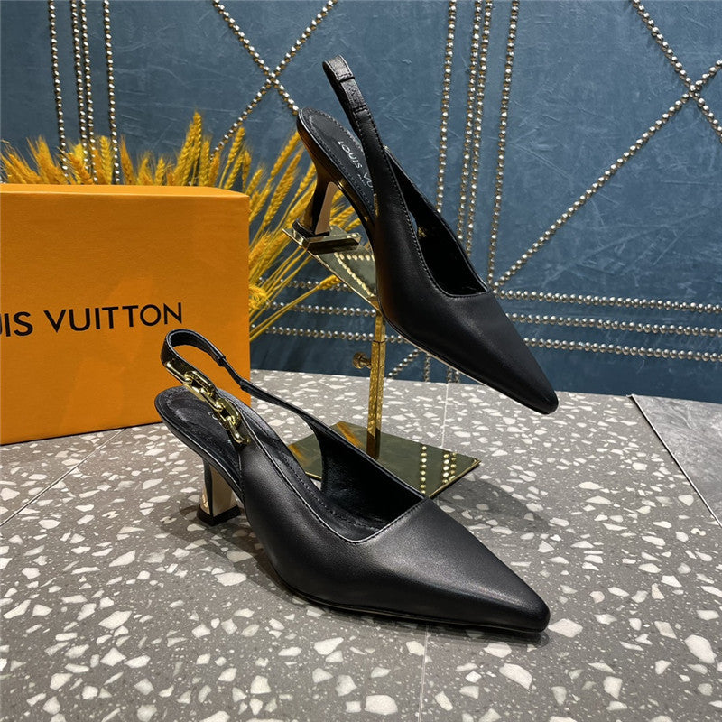 High Quality Luxury Louis Vuitton Temperament Womens Shoes – Style 27843 product detail