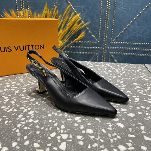High Quality Luxury Louis Vuitton Temperament Womens Shoes – Style 27843