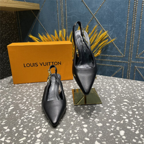 High Quality Luxury Louis Vuitton Temperament Womens Shoes – Style 27843 alternate view