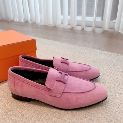 High Quality Luxury Hermes New Color Explosive Single Shoes – Style 18339 product detail