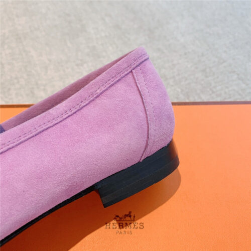 High Quality Luxury Hermes New Color Explosive Single Shoes – Style 18339 product detail