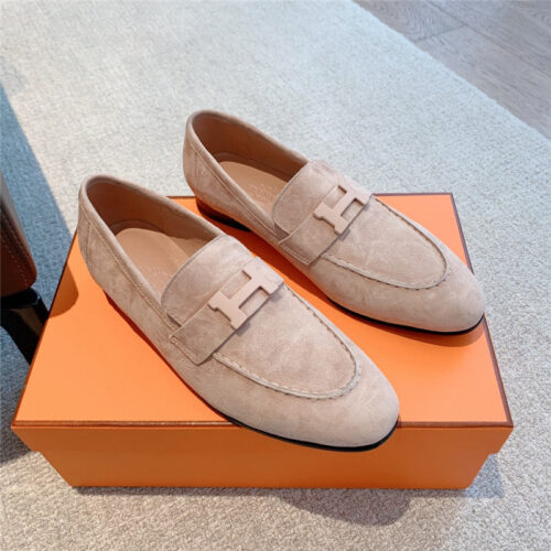 High Quality Luxury Hermes New Color Explosive Single Shoes