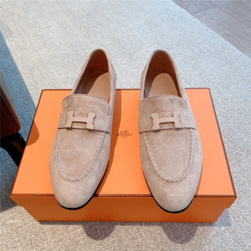 High Quality Luxury Hermes New Color Explosive Single Shoes product detail