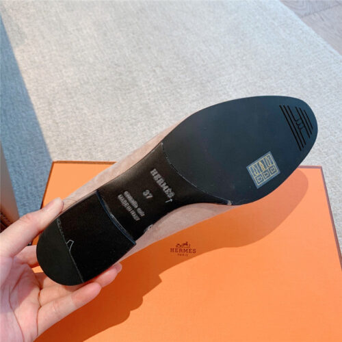 High Quality Luxury Hermes New Color Explosive Single Shoes product detail