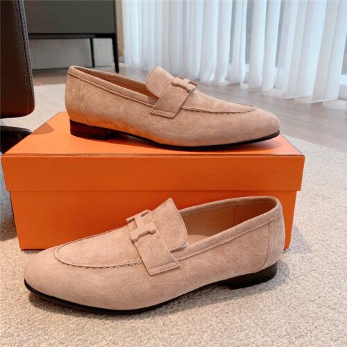 High Quality Luxury Hermes New Color Explosive Single Shoes product detail
