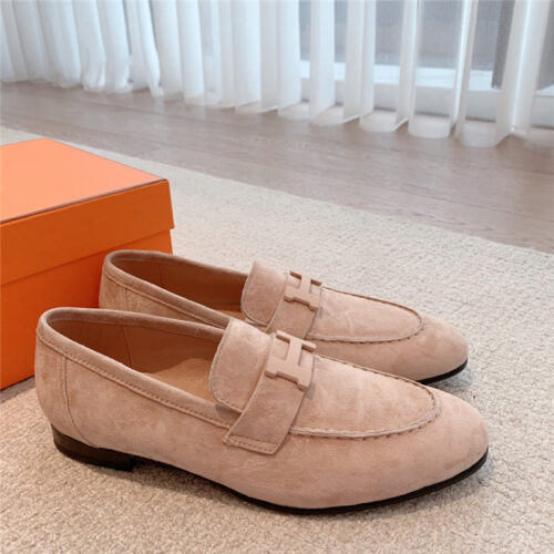 High Quality Luxury Hermes New Color Explosive Single Shoes product detail