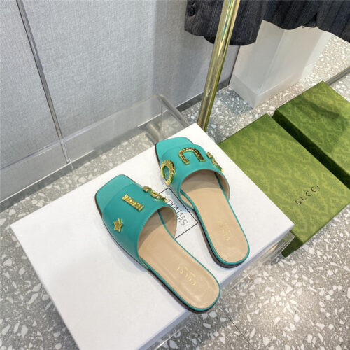 High Quality Luxury Gucci’s Latest Elements All-Match Fashion Slippers – Style 23955 product detail