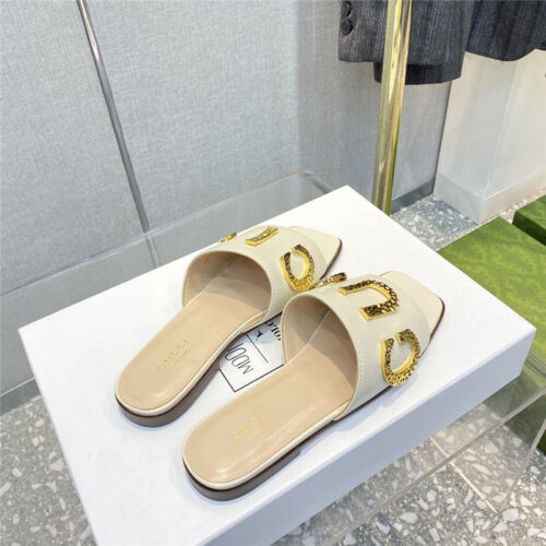 High Quality Luxury Gucci’s Latest Elements All-Match Fashion Slippers product detail
