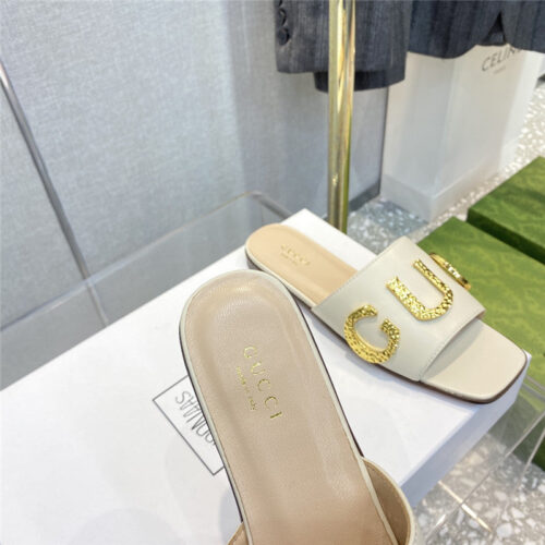 High Quality Luxury Gucci’s Latest Elements All-Match Fashion Slippers product detail