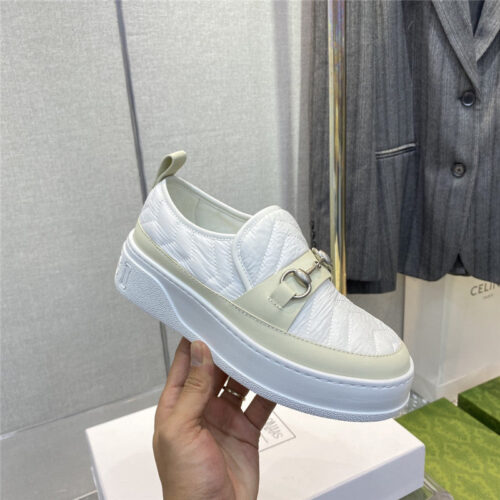 High Quality Luxury Gucci Chunky B Series Couple Models Casual Shoes – Style 90643 product detail