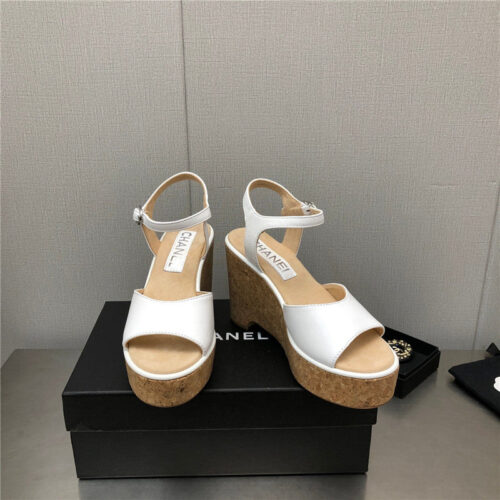 High Quality Luxury Chanel Fish Mouth Stiletto Sandals – Style 81734 product detail